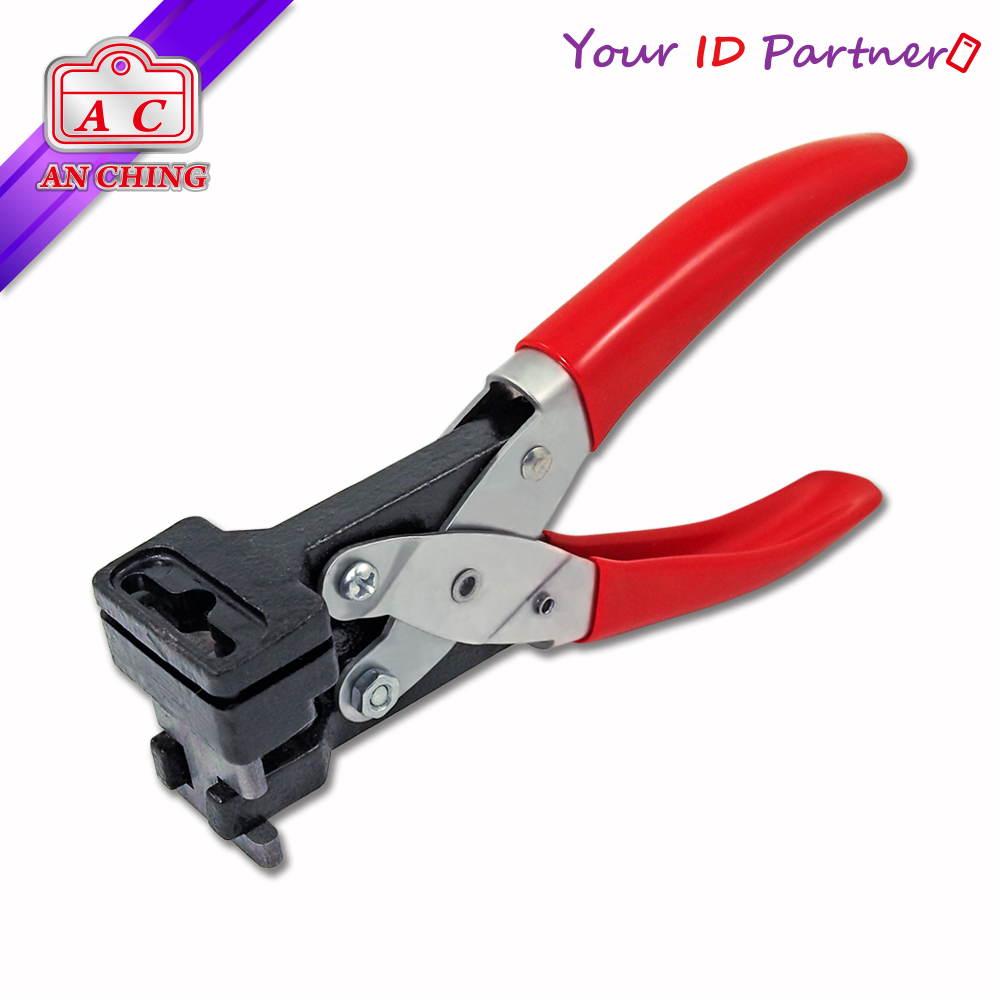 Effortless Hand Held Slot Punch for ID Cards - An Ching : Light